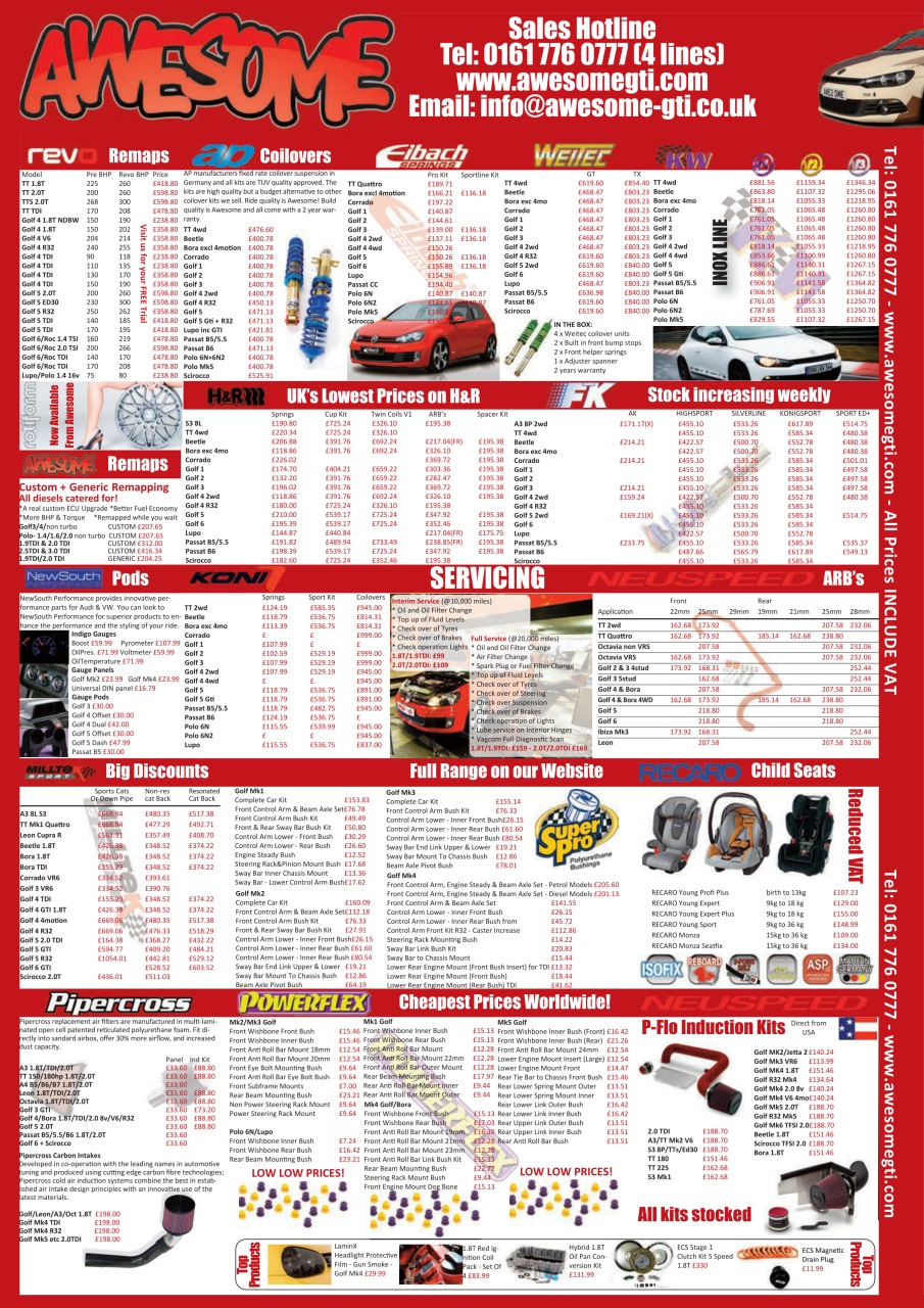 Performance VW Preview Pages