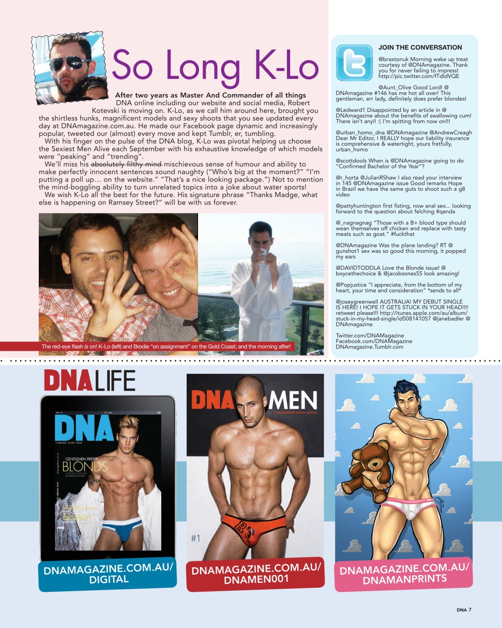 DNA Magazine Preview Pages