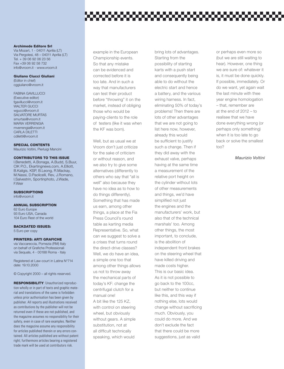 Vroom International Preview Pages