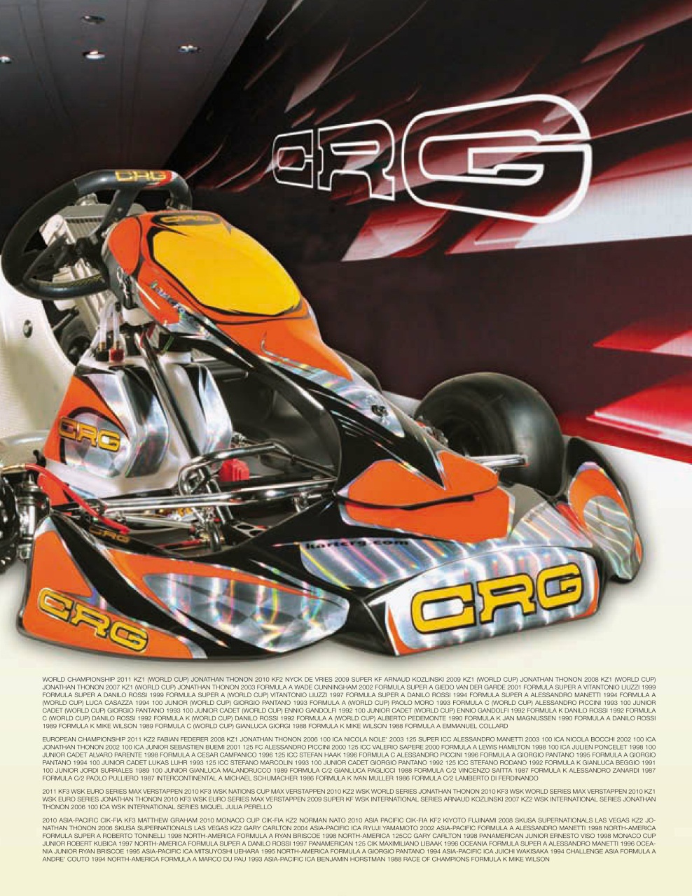 Vroom International Preview Pages