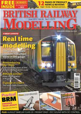 British Railway Modelling (BRM) issue JUNE 2012