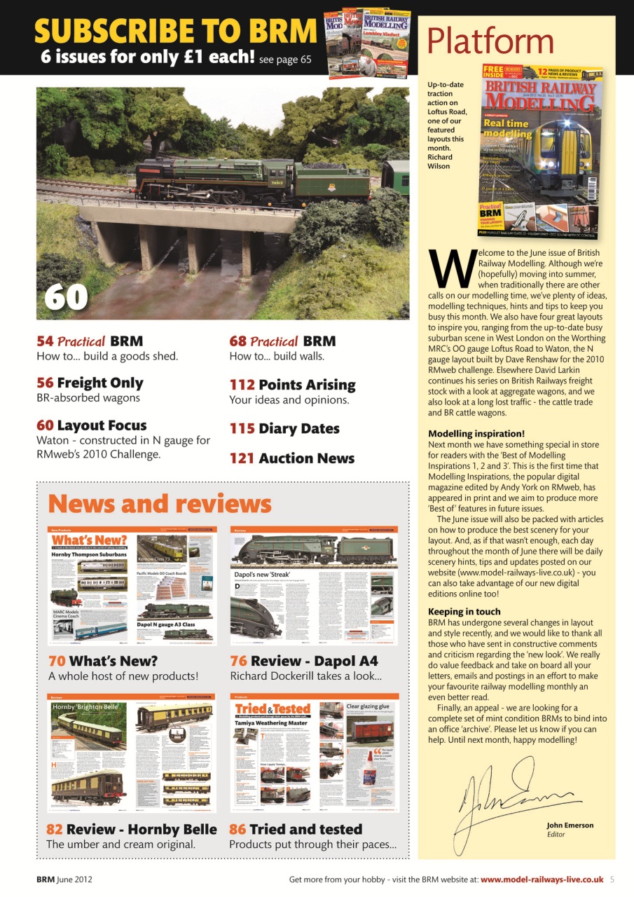 British Railway Modelling (BRM) Preview Pages