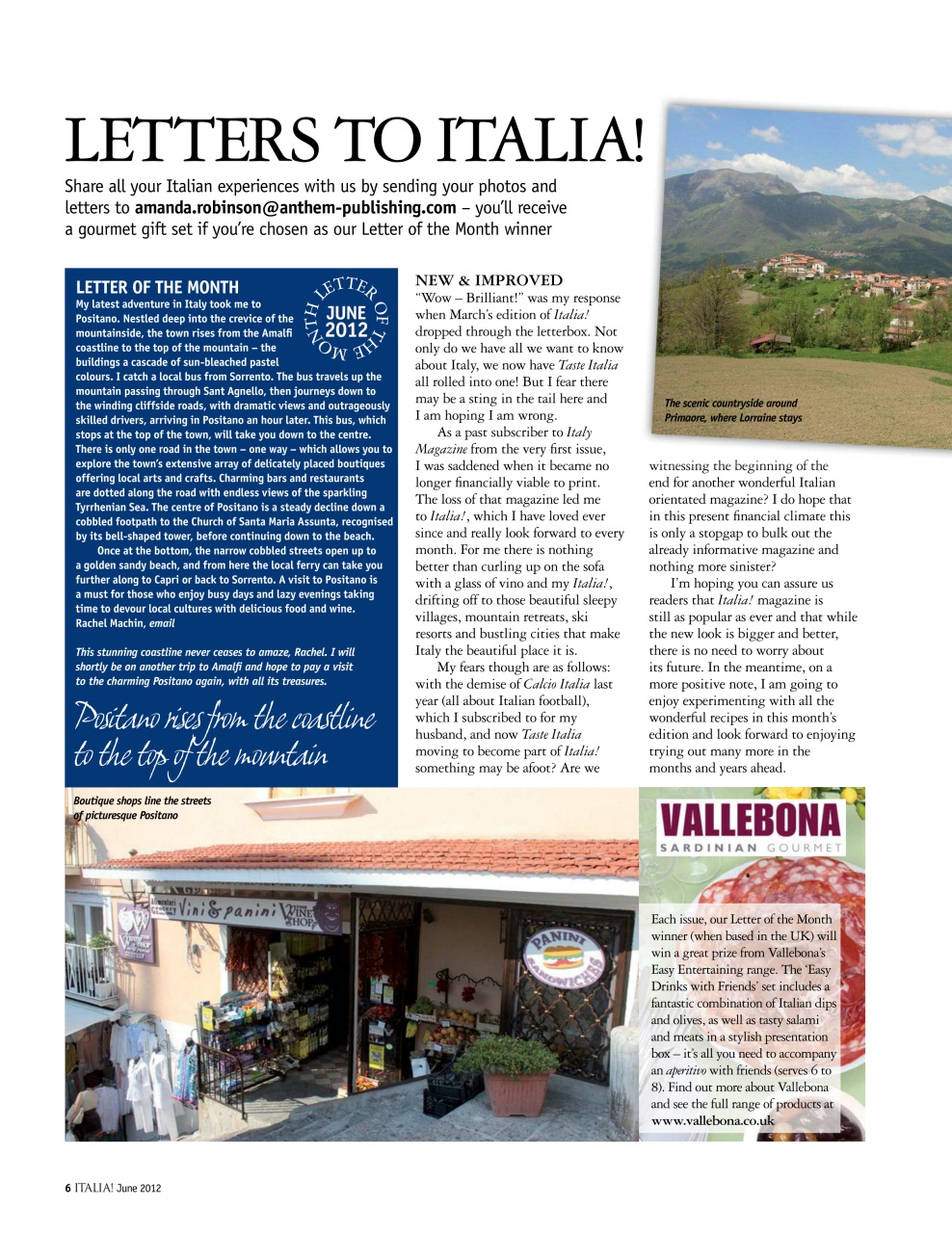 Italia! Preview Pages