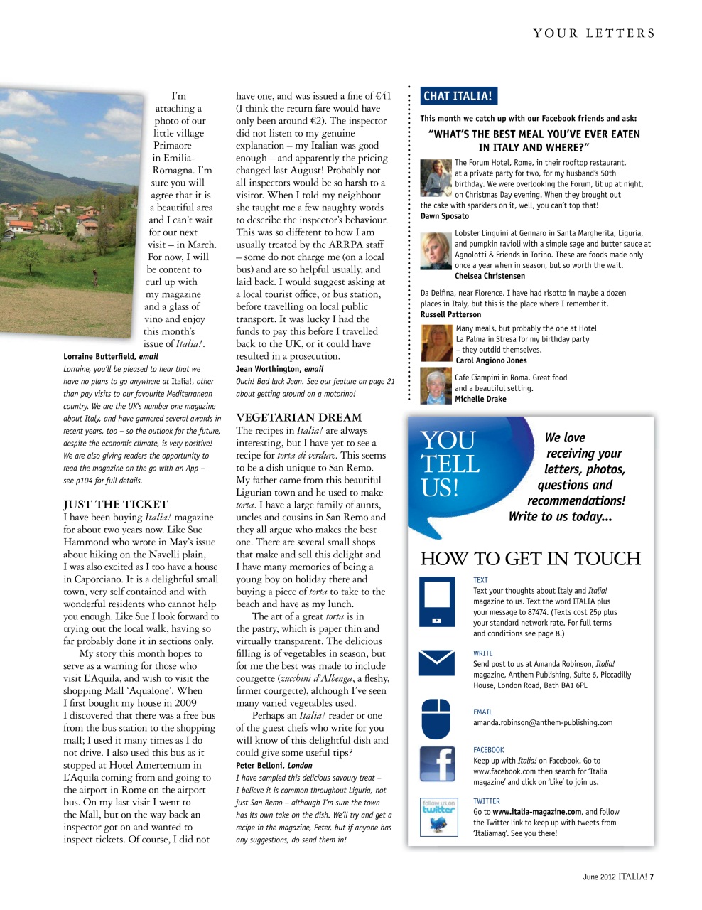 Italia! Preview Pages