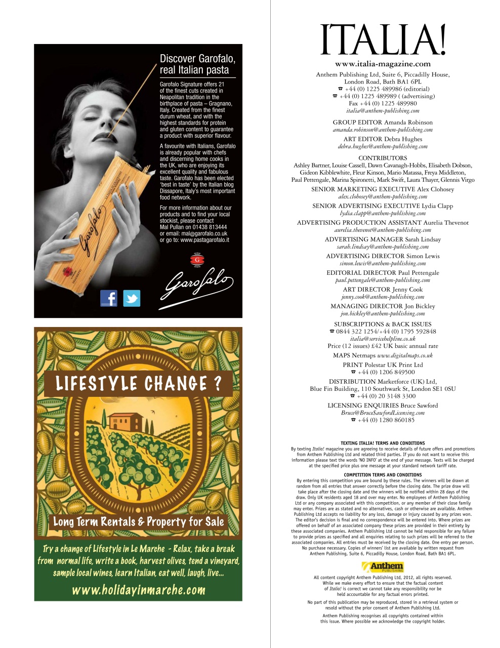 Italia! Preview Pages