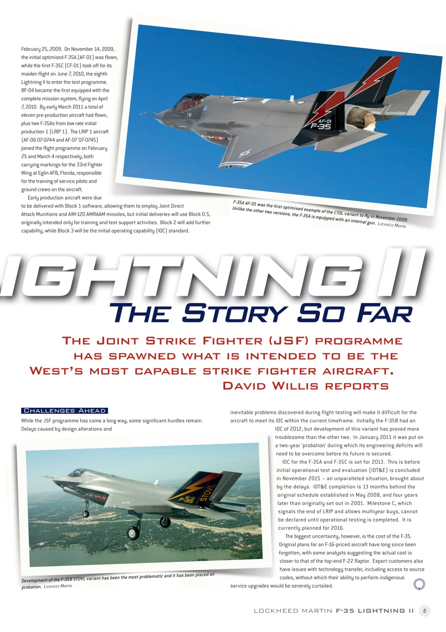 Aviation Specials Preview Pages