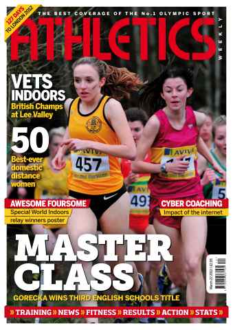 AW – Athletics Weekly Magazine issue AW March 22 2012