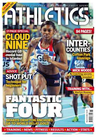 AW – Athletics Weekly Magazine issue AW March 15 2012