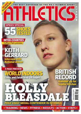 AW – Athletics Weekly Magazine issue AW March 8 2012