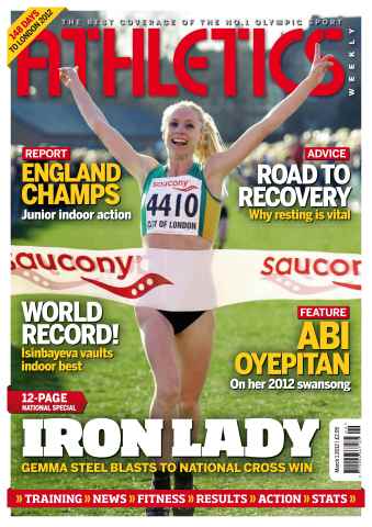 AW – Athletics Weekly Magazine issue AW March 1 2012