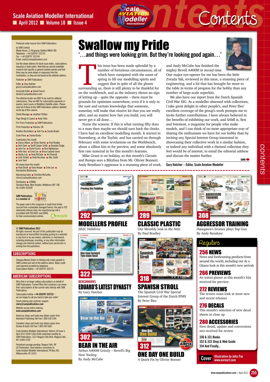 Scale Aviation and Military Modeller International (A) Preview Pages