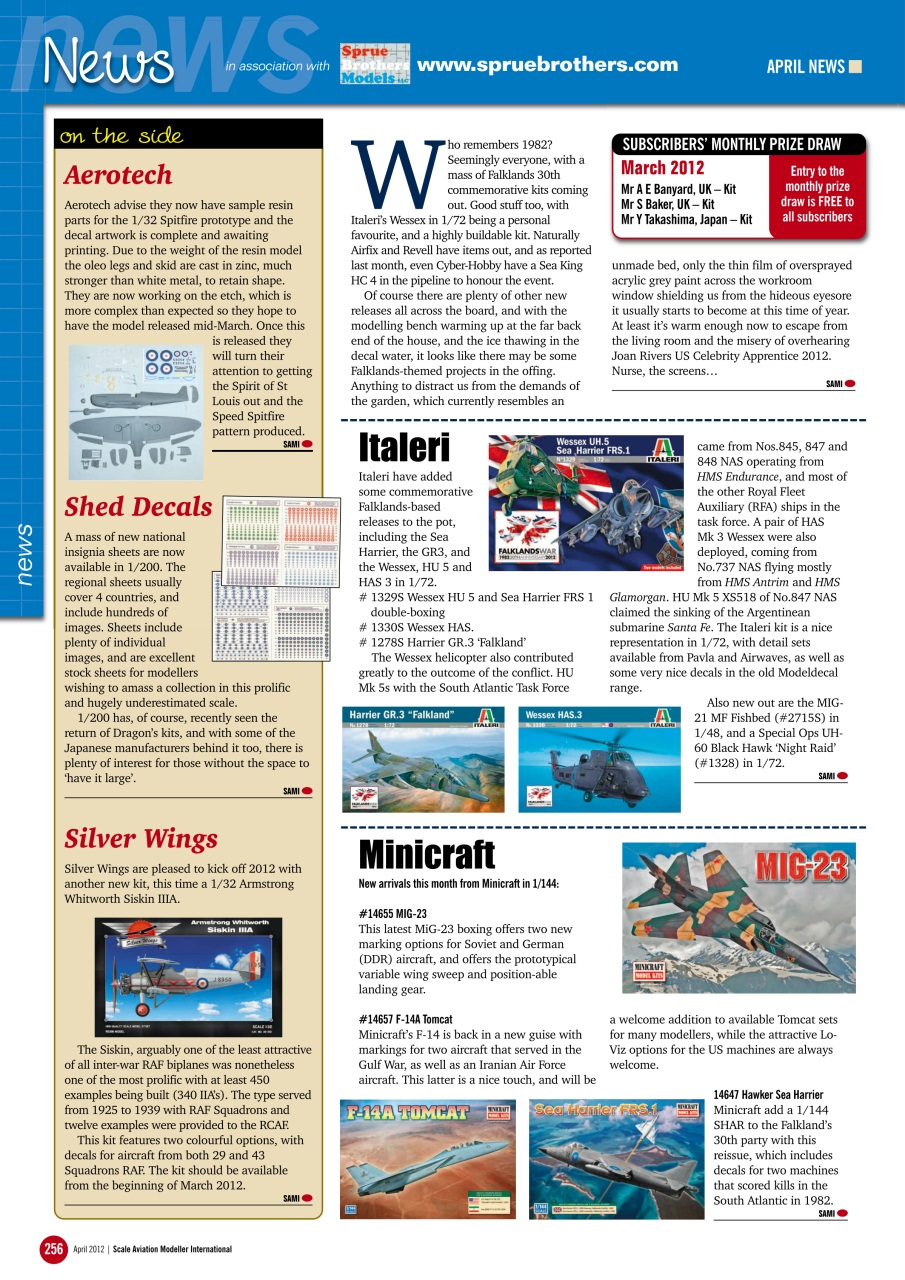 Scale Aviation and Military Modeller International (A) Preview Pages