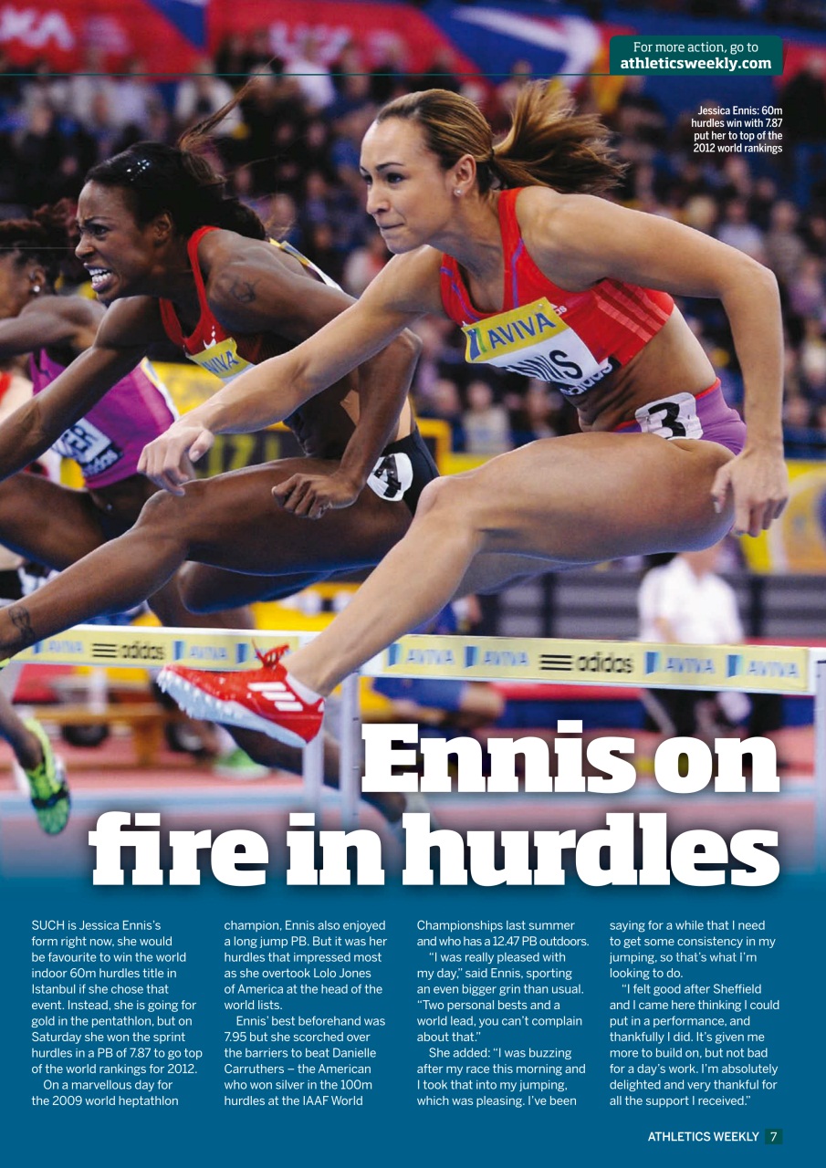 AW – Athletics Weekly Magazine Preview Pages