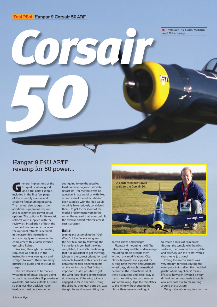 Radio Control Model Flyer Preview Pages