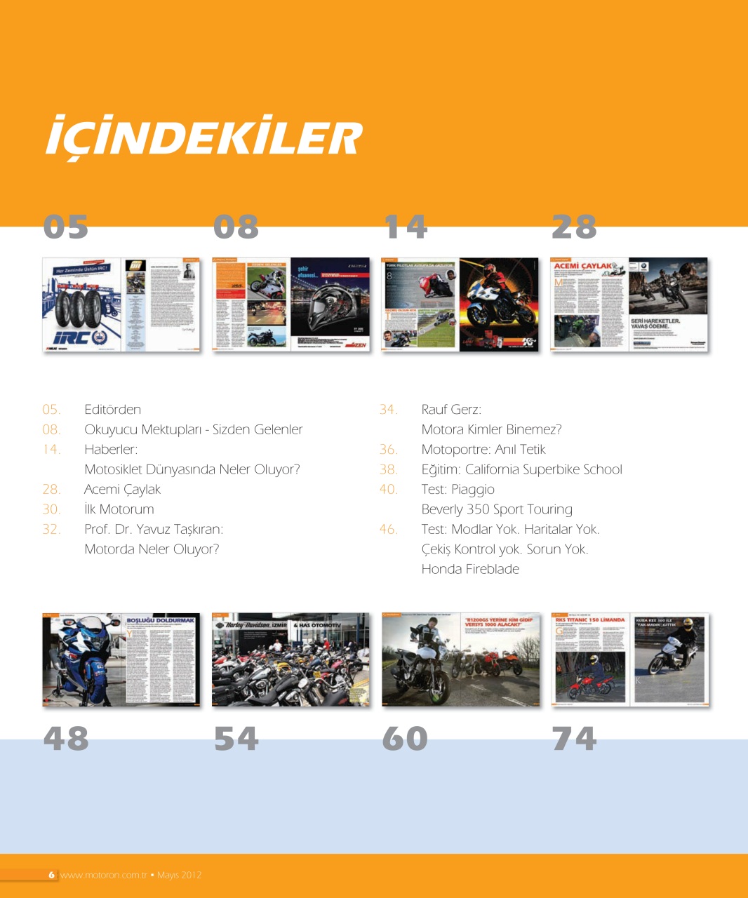 Motoron Preview Pages
