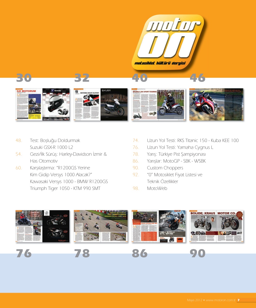 Motoron Preview Pages