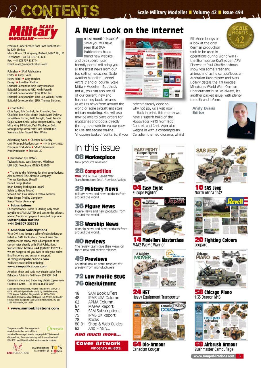 Scale Aviation and Military Modeller International (M) Preview Pages
