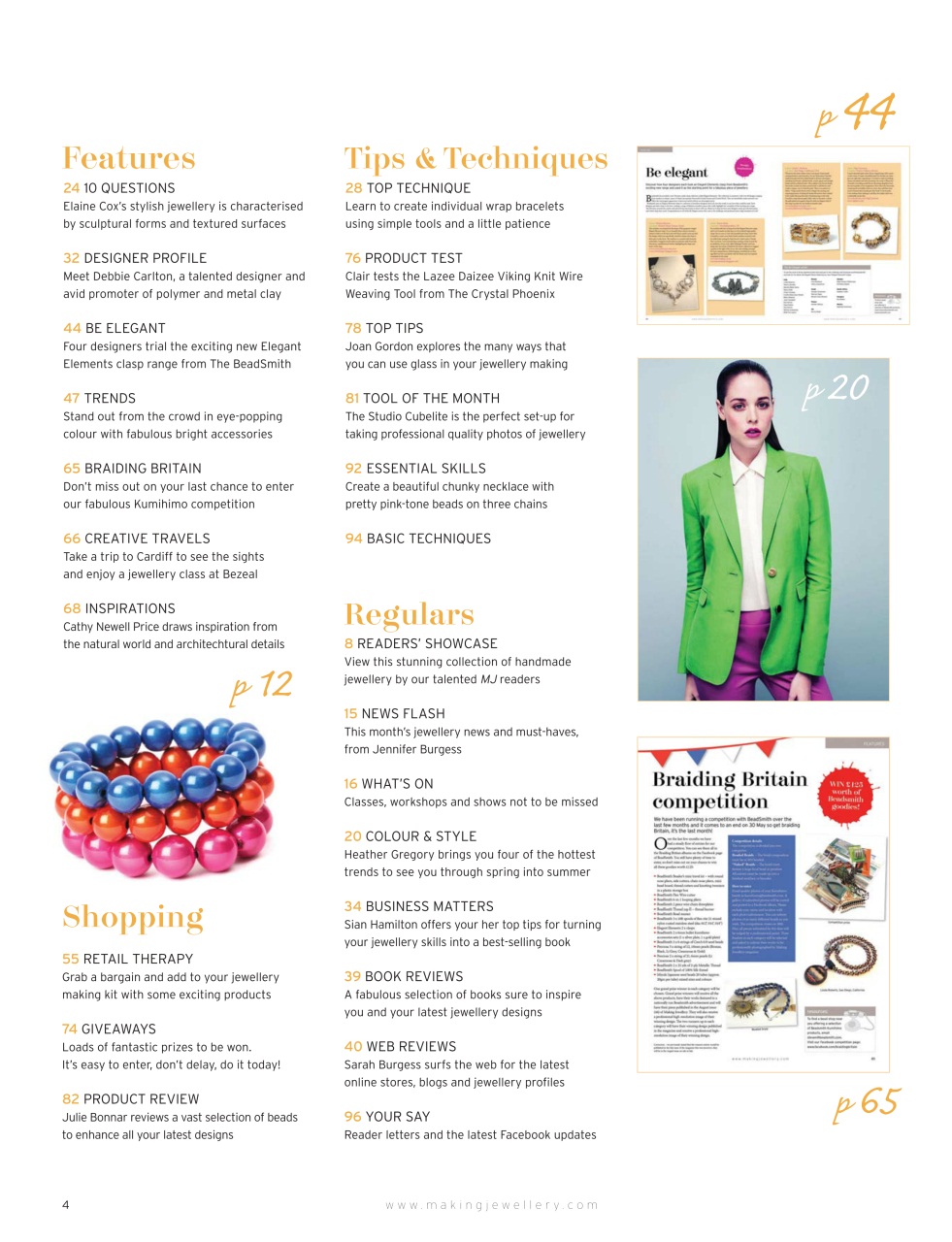 Making Jewellery Preview Pages