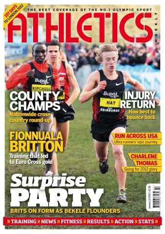 AW – Athletics Weekly Magazine issue AW Jan 12 2012