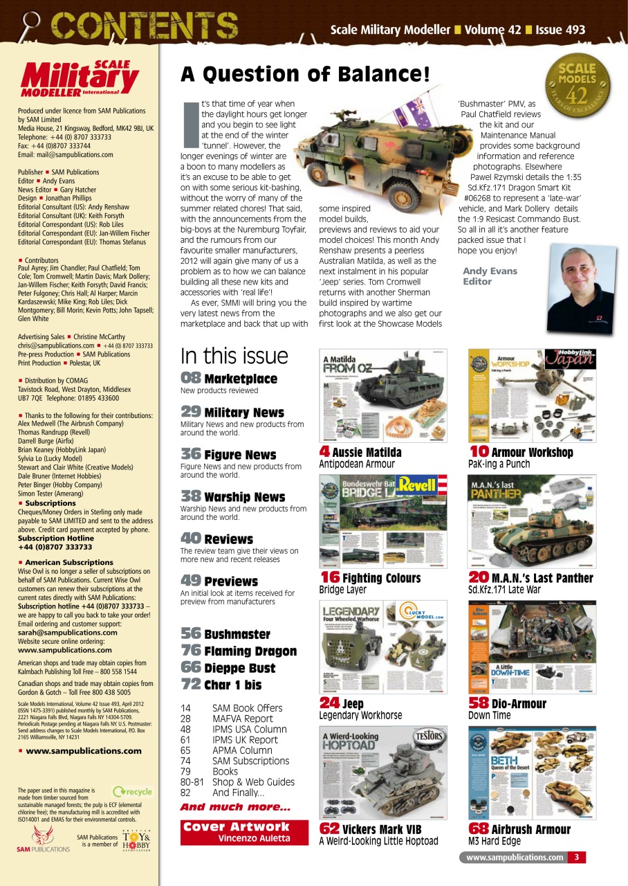 Scale Aviation and Military Modeller International (M) Preview Pages