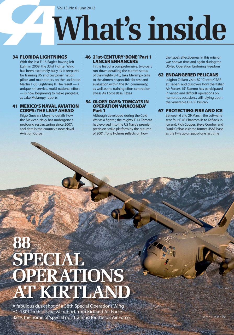 Combat Aircraft Journal Preview Pages
