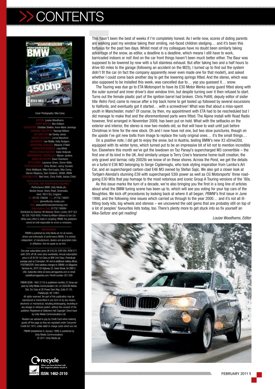 Performance BMW Preview Pages