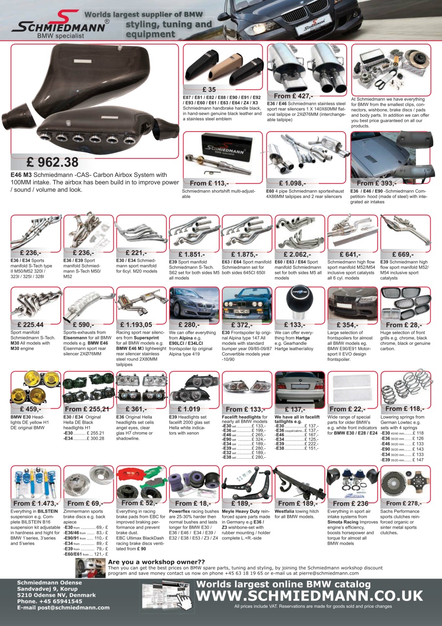 Performance BMW Preview Pages