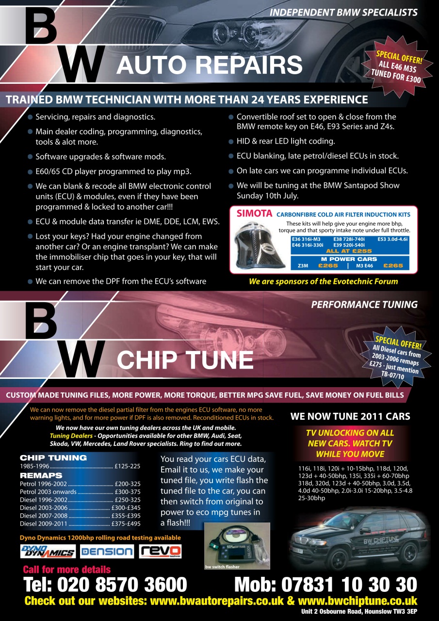 Performance BMW Preview Pages