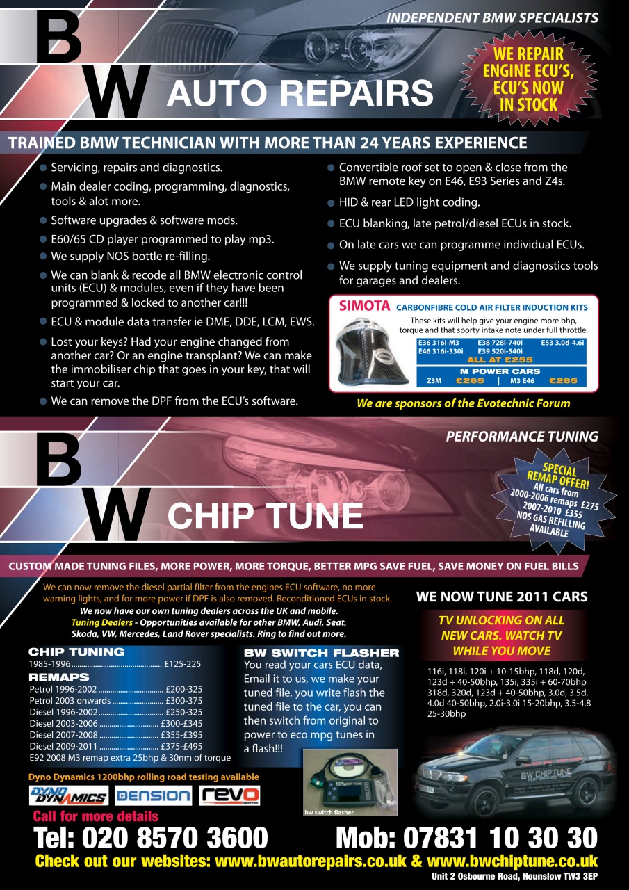 Performance BMW Preview Pages