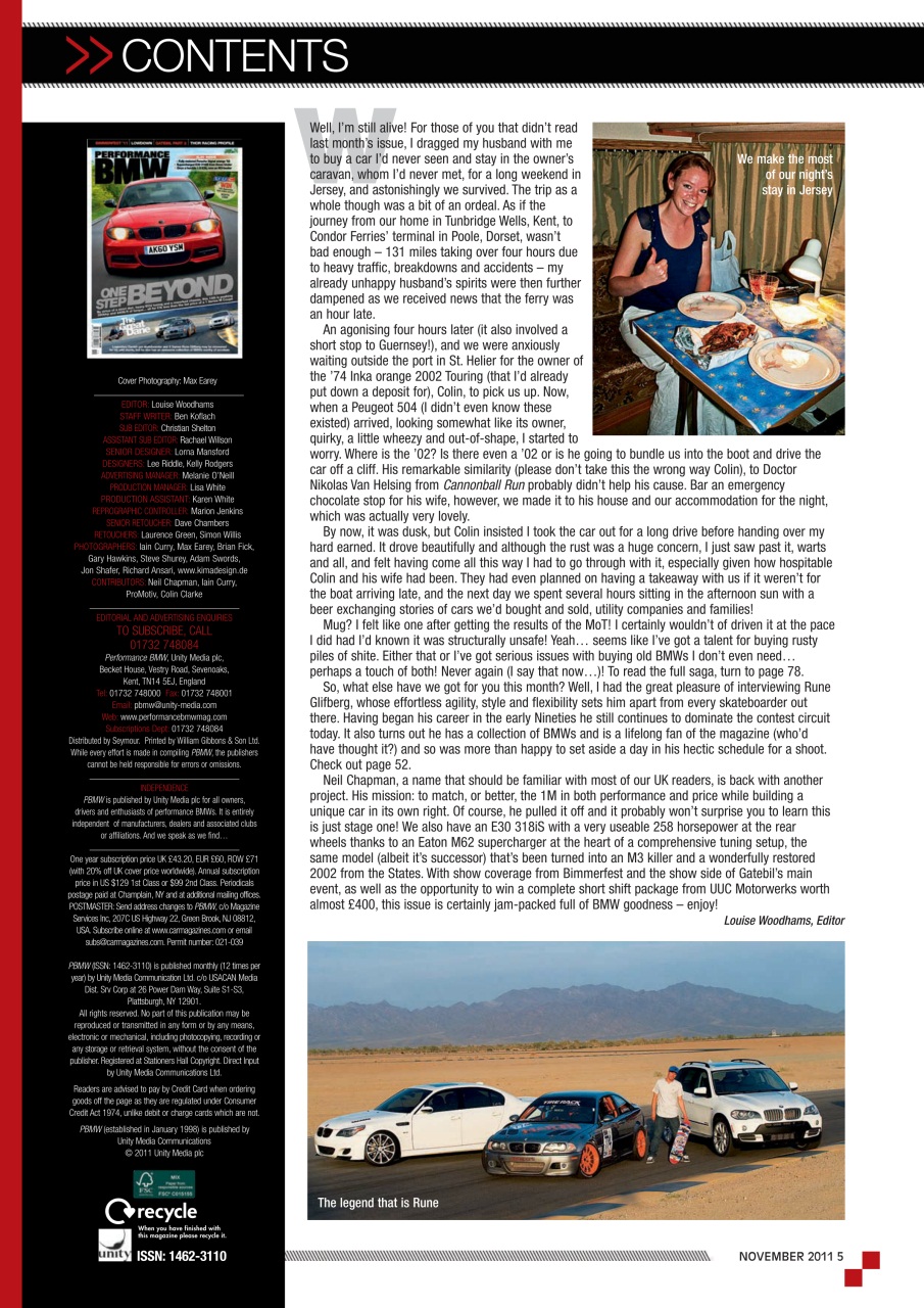 Performance BMW Preview Pages