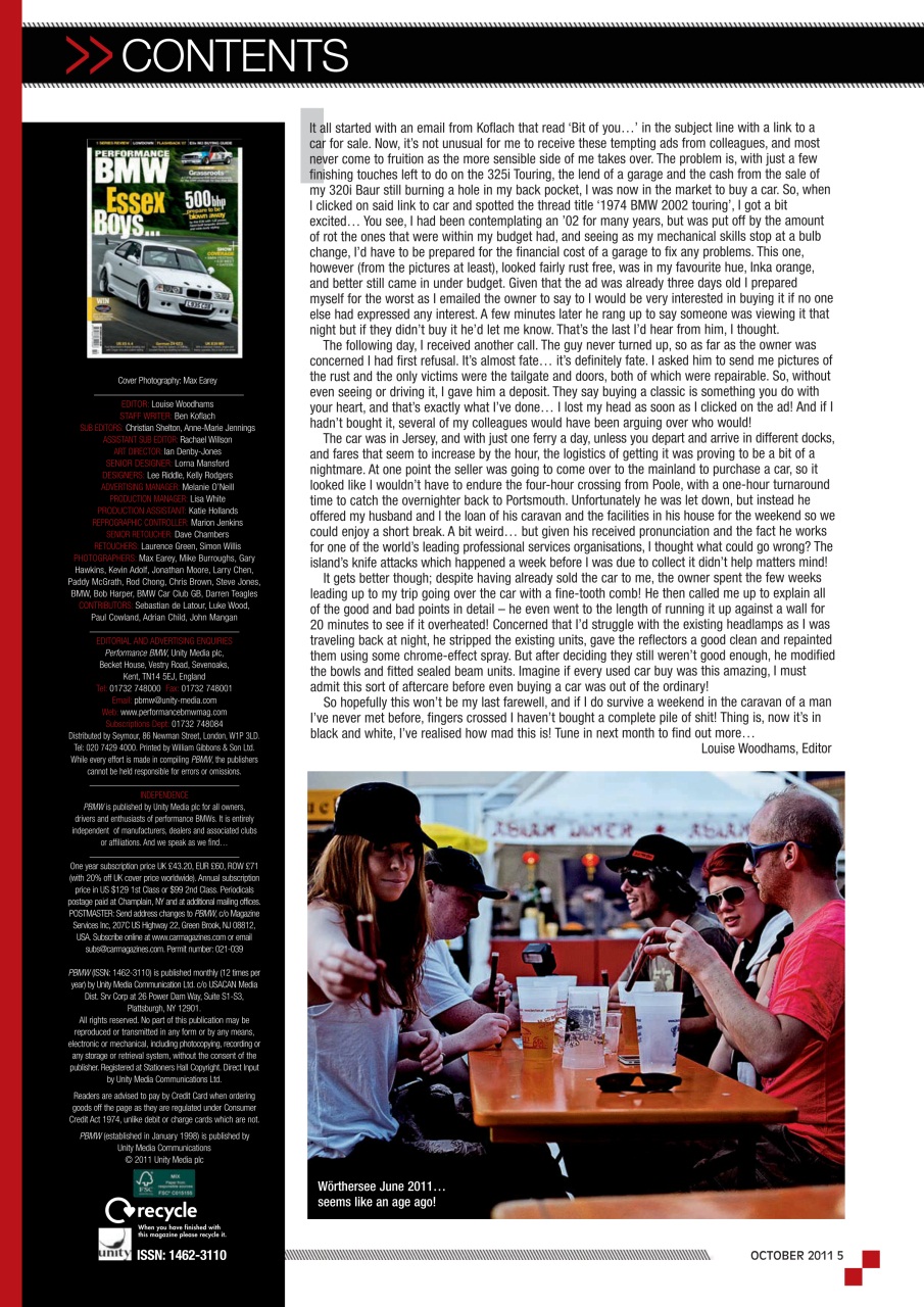 Performance BMW Preview Pages