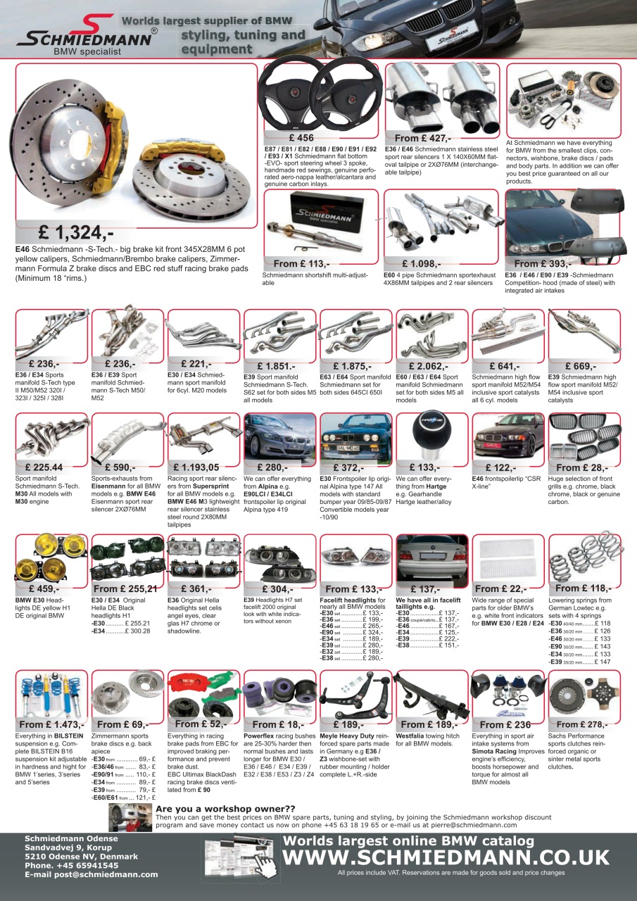 Performance BMW Preview Pages