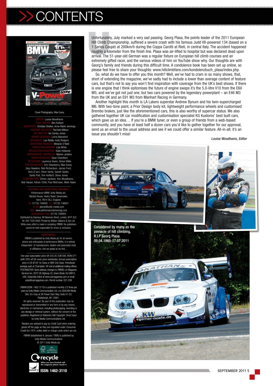 Performance BMW Preview Pages