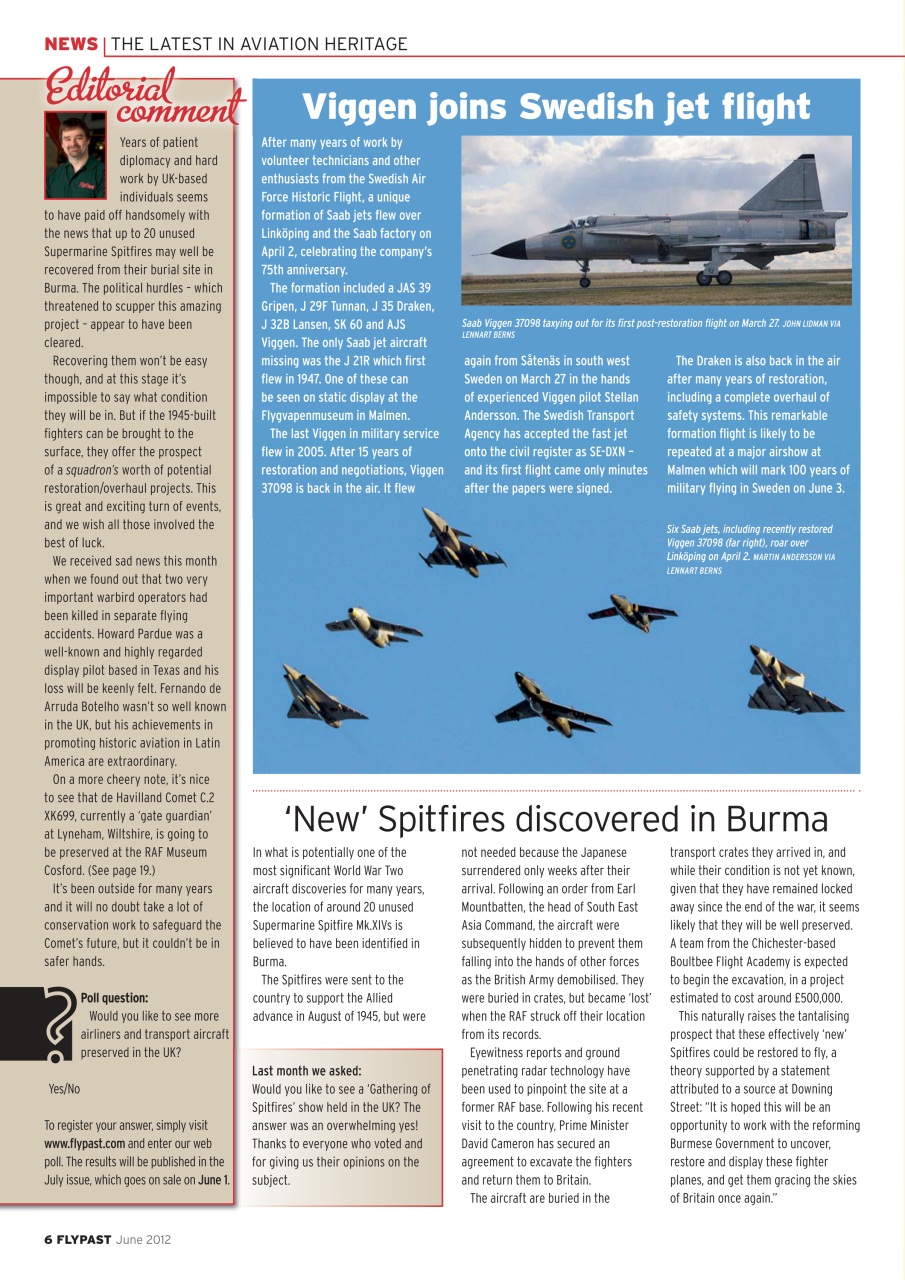 FlyPast Preview Pages