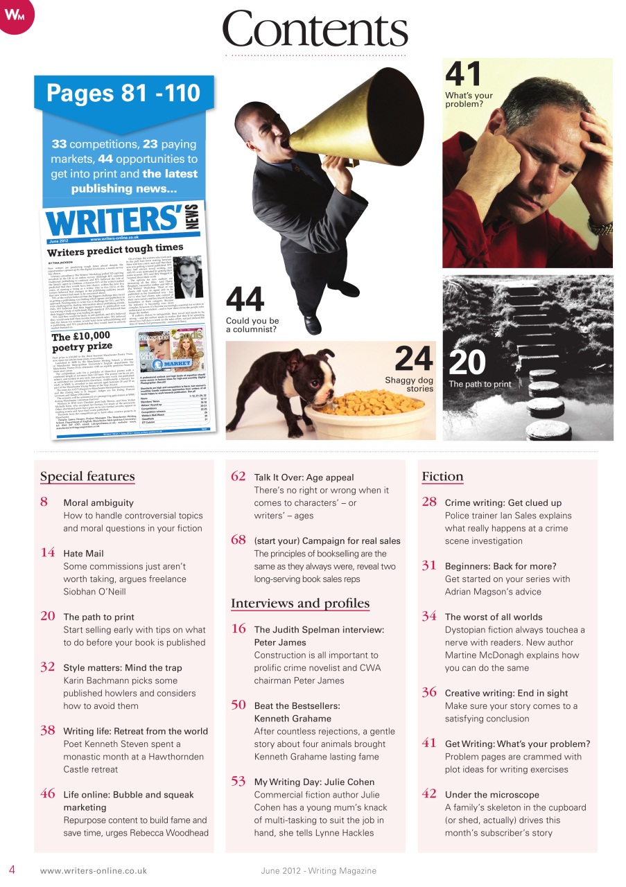 Writing Magazine Preview Pages