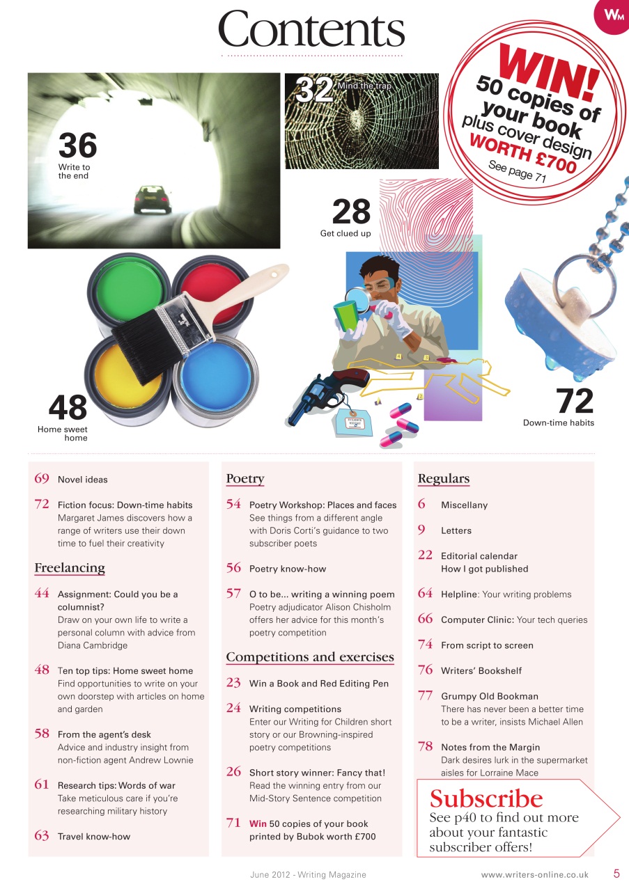 Writing Magazine Preview Pages