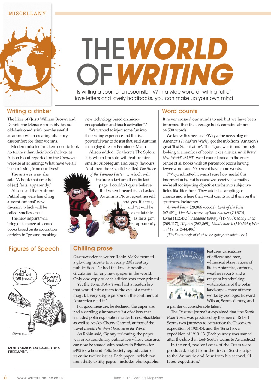 Writing Magazine Preview Pages