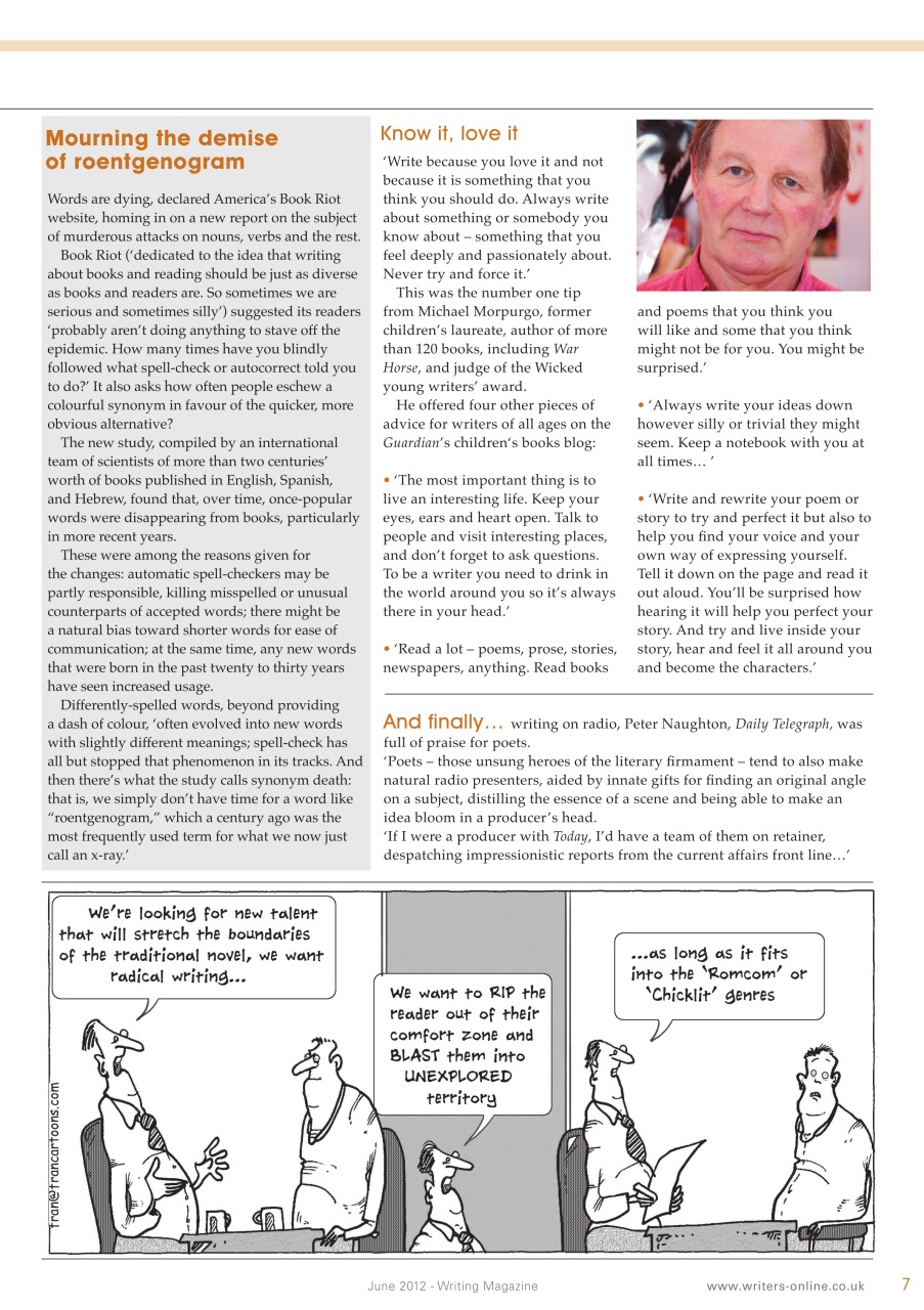 Writing Magazine Preview Pages