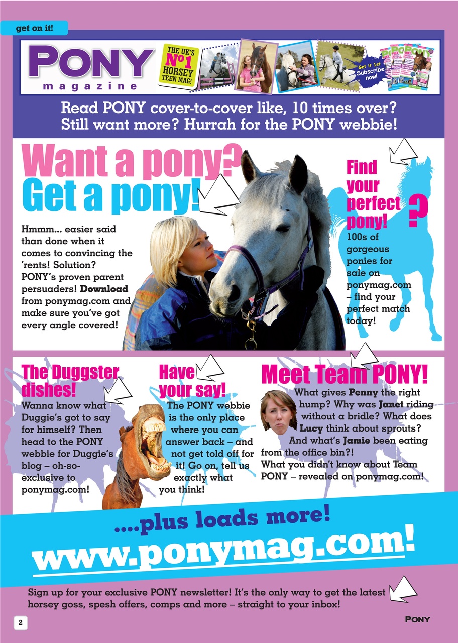 Pony Magazine Preview Pages