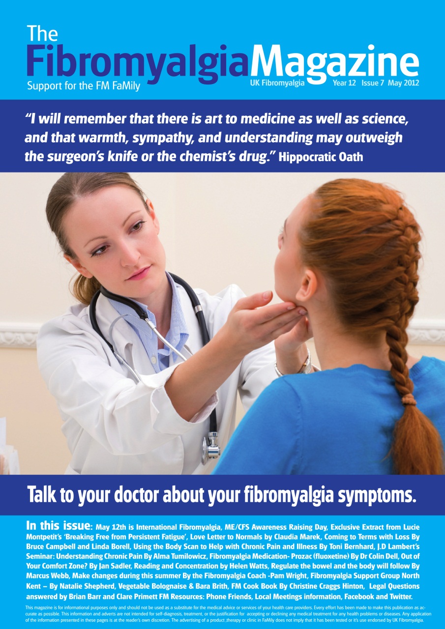 Fibromyalgia Magazine Preview Pages