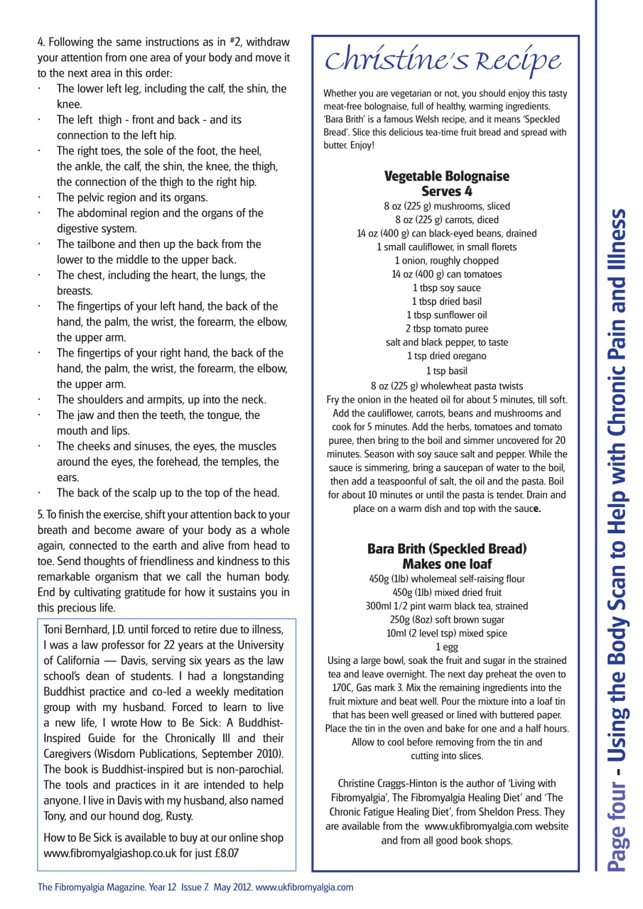 Fibromyalgia Magazine Preview Pages