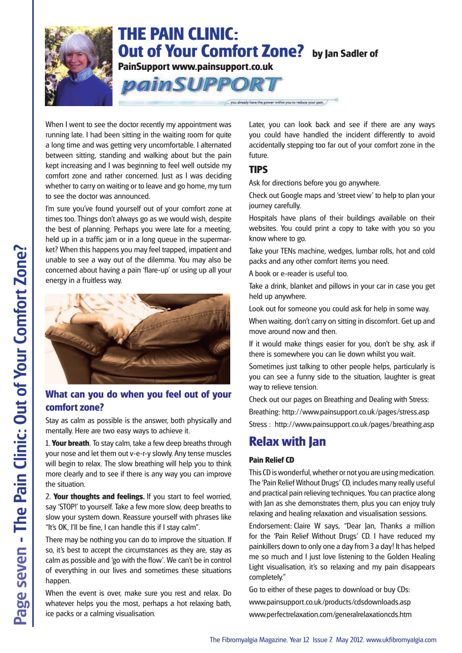 Fibromyalgia Magazine Preview Pages