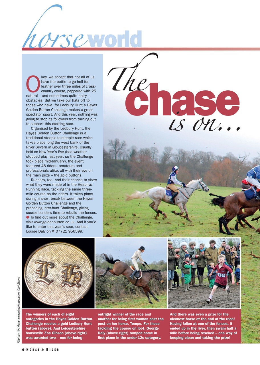 Horse&Rider Magazine - UK equestrian magazine for Horse and Rider Preview Pages