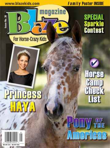 Blaze Magazine For Horse Crazy Kids issue Issue No. 36