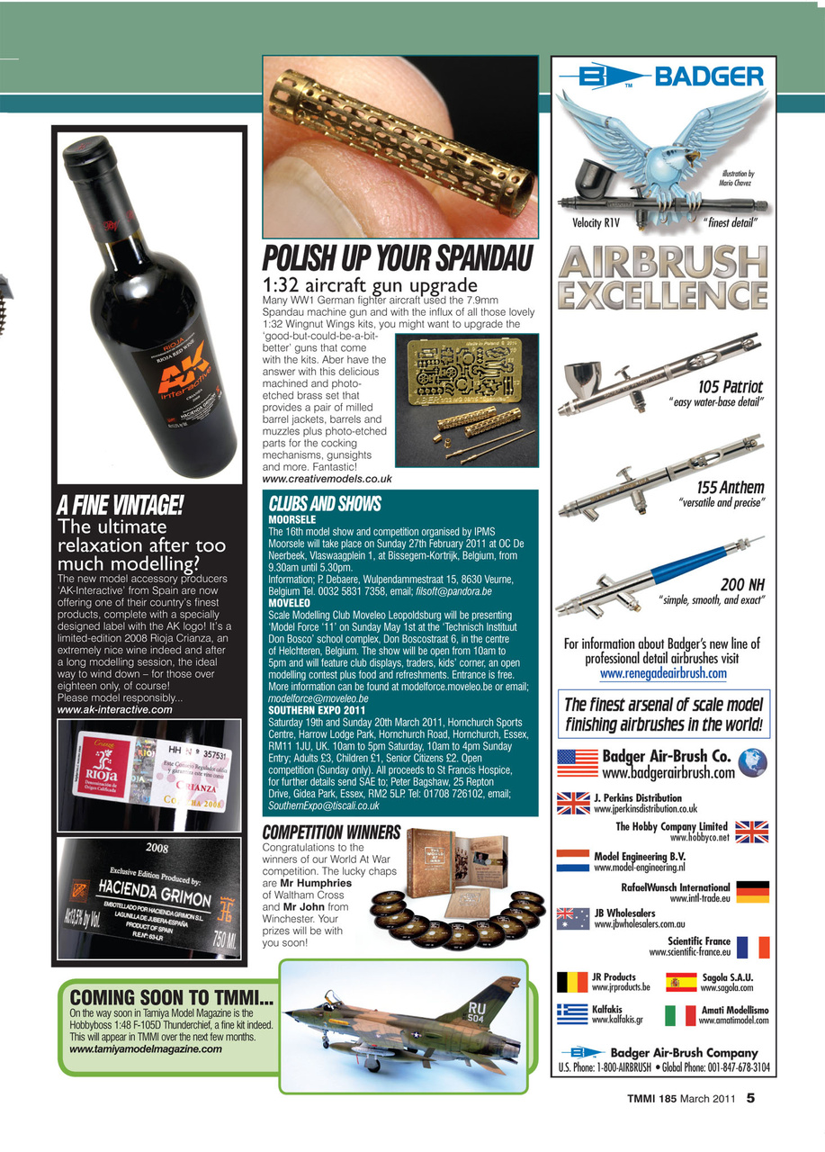 Tamiya Model Magazine Preview Pages