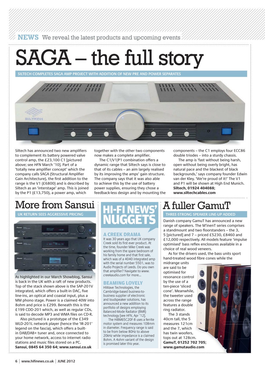 Hi-Fi News Preview Pages