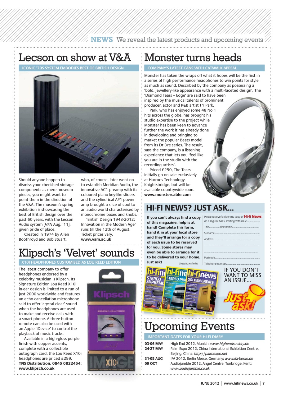 Hi-Fi News Preview Pages
