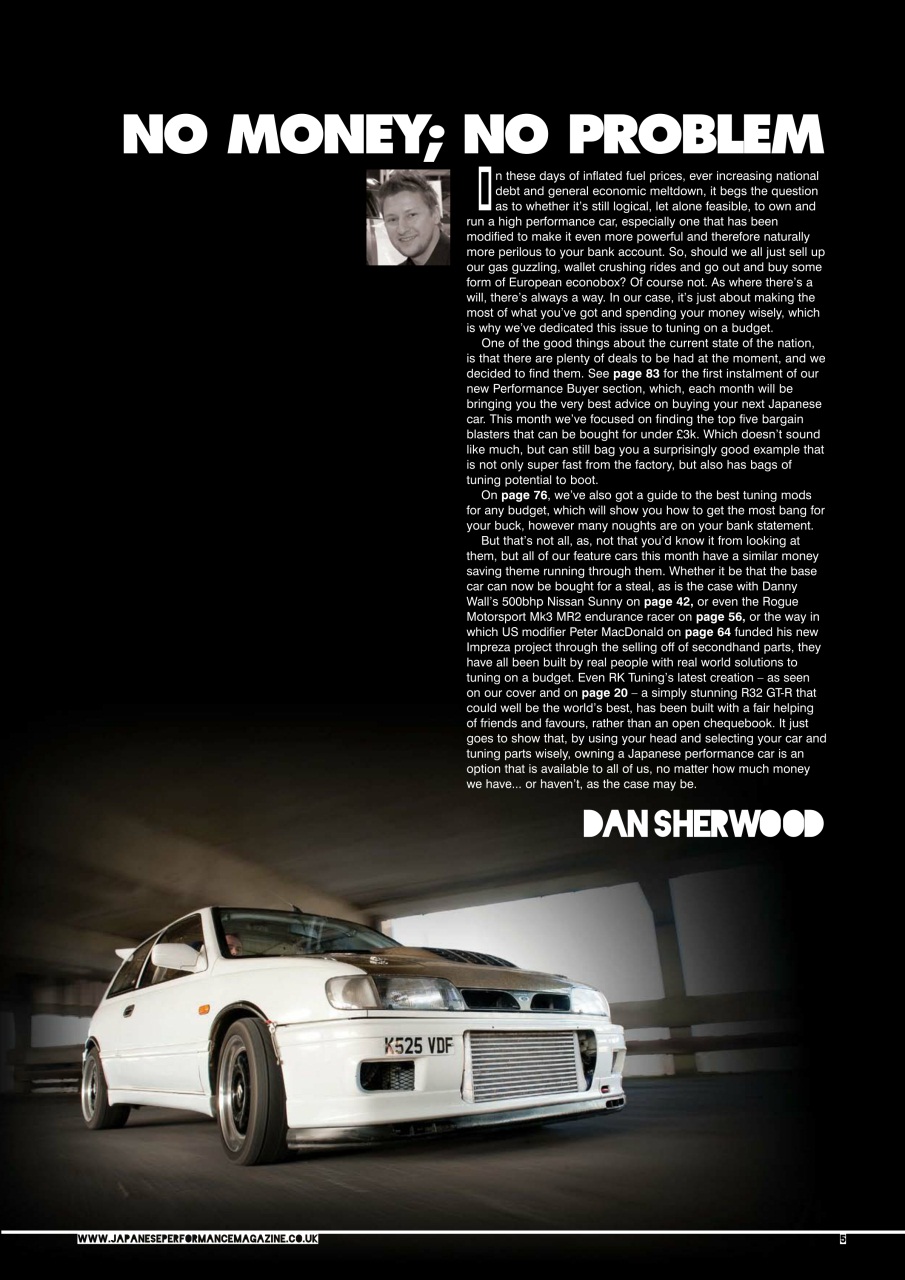 Japanese Performance Preview Pages