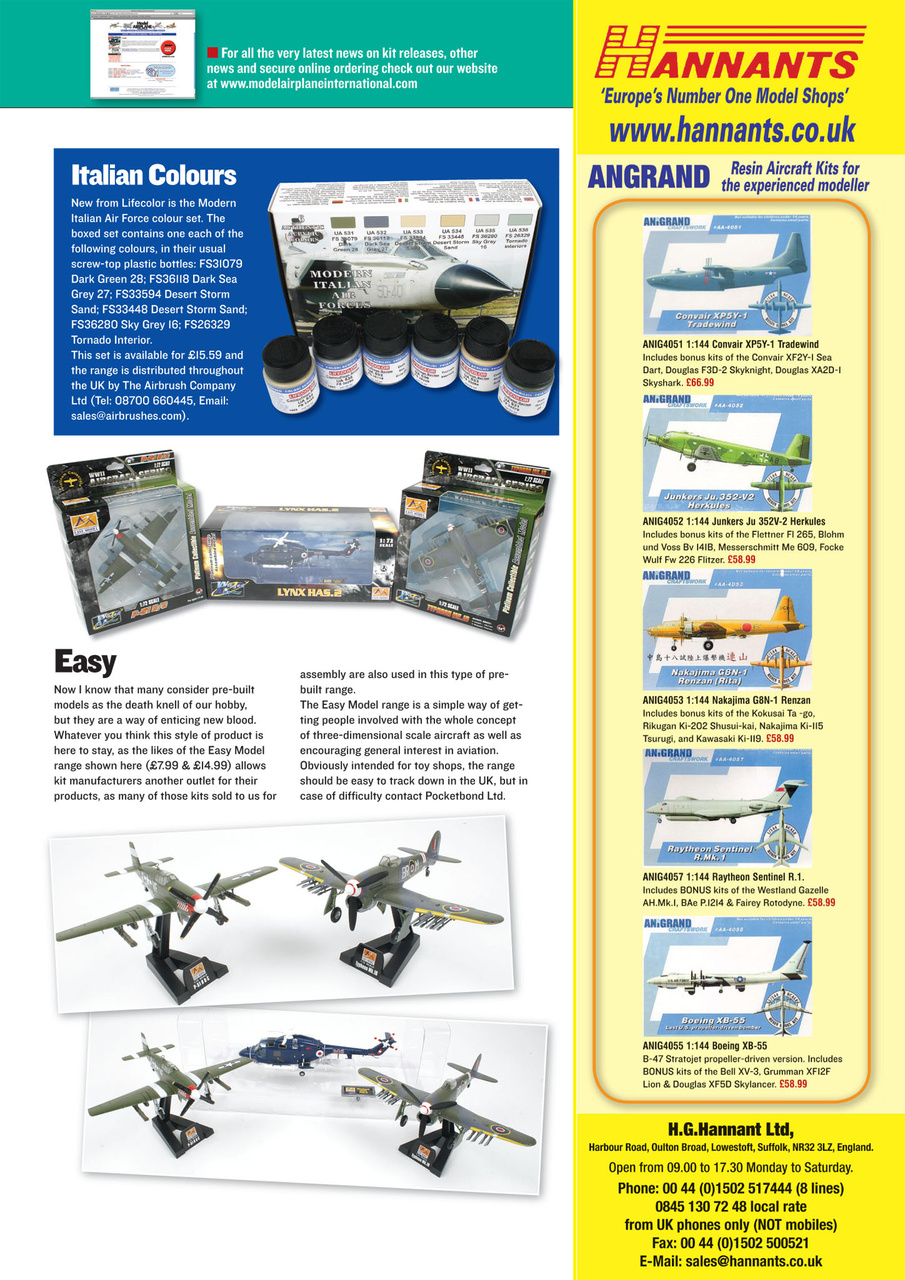 Model Airplane International Preview Pages