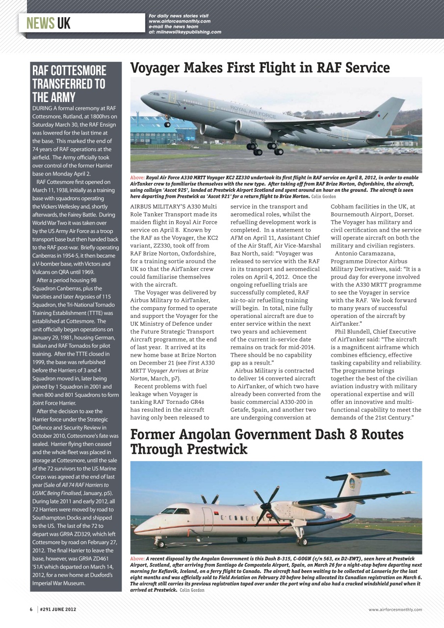 AirForces Monthly Preview Pages